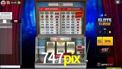 Provedores de Jogos 747pix